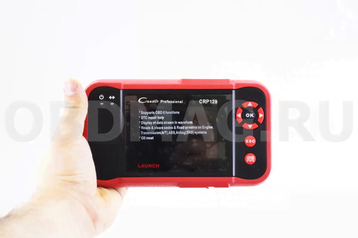Launch CReader CRP 129 (Русский язык)