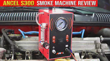 Ancel S300 Leak Detector Review (Automotive Smoke Machine, EVAP Tester)