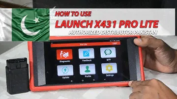 How to use Launch X431 PRO Lite Demonstration | Launch Authorized Distributor Pakistan