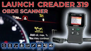 LAUNCH CREADER 319 | Read out and delete errors | OBD2 Scanner