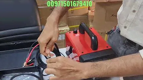 English - Launch SLD-501 Smoke leak detector Turbo, exhaust intake diagnostic leak detector Dubai
