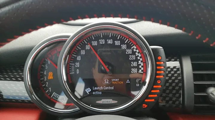 Mini cooper JCW launch control