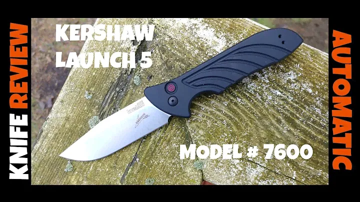 REVIEW : Kershaw-Emerson Launch 5 Automatic Knife (7600)