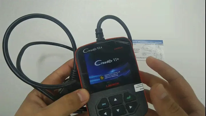 Launch CReader VI+ - портативный OBDII (автосканер Лаунч)