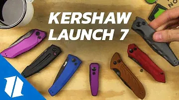 New Kershaw Launch 7 Automatic Knife! | The Knife Table Ep. 2