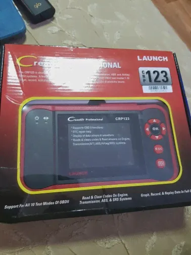 🛍 Диагностические инструменты LAUNCH X431 CRP123 OBD2, автомобильный считыватель кодов OBDII, сканер для двигателя ABS SRS, система передачи, сканер для автомобилей-2