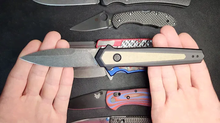 Unboxing and 1st Impressions of Kershaw Launch 15 a USA Made  Automatic Knife with MagnaCut Steel