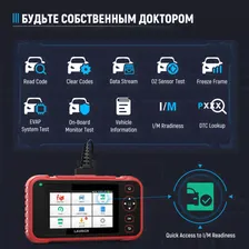 LAUNCH CRP123i Obd2 автомобильный сканер, 4 системы, профессиональный инструмент для диагностики автомобиля