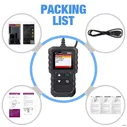 LAUNCH X431 CR3001 OBD 2 автоматический сканер диагностический инструмент Многоязычный