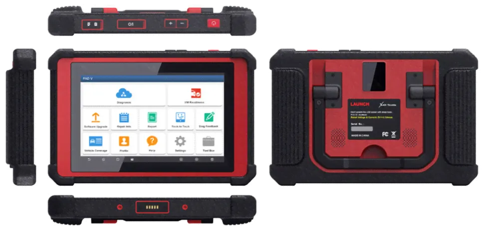Сканер LAUNCH X431 PAD V (Версия 2019)-0