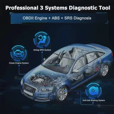 🛍 Диагностический сканер Launch Creader CR619, автомобильный диагностический прибор OBD2, чтение кодов ошибок
