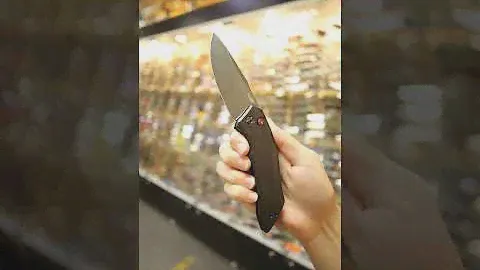 Складной нож Kershaw Launch 1 Blackwash