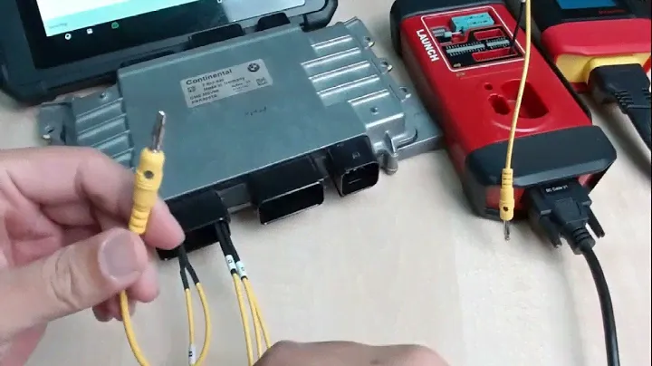 BMW DME MSV90 ECU CLONE with LAUNCH X431 IMMO PAD